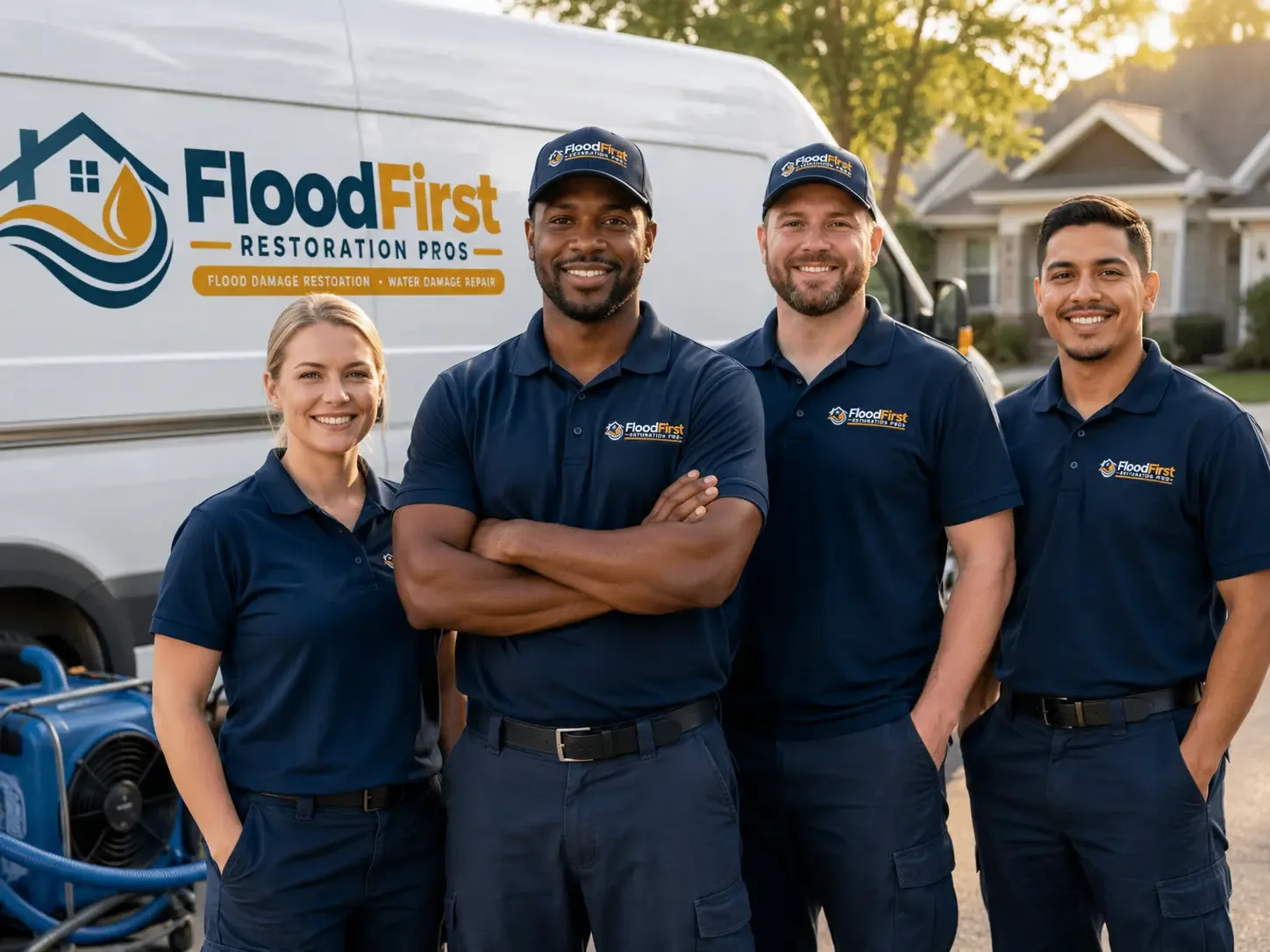 Flood Damage Restoration company in Milmay, NJ